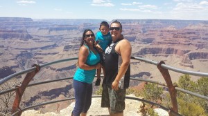davids family Grand Canyon